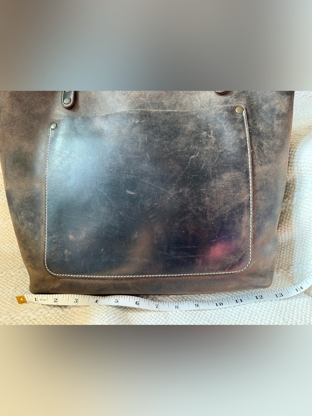 Yukon bags galena leather tote bag - Picture 10 of 16